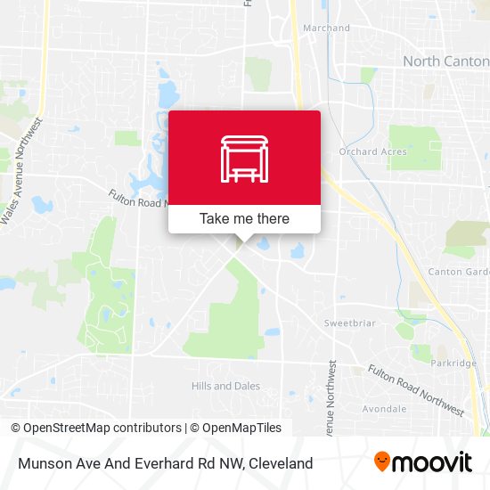 Mapa de Munson Ave And Everhard Rd NW