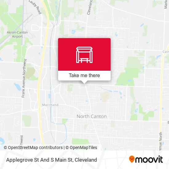 Applegrove St And S Main St map