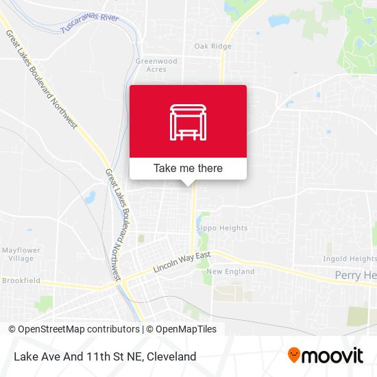 Mapa de Lake Ave And 11th St NE