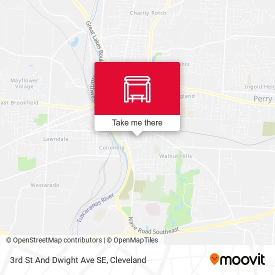 3rd St And Dwight Ave SE map