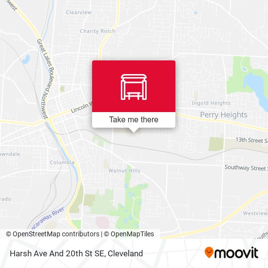 Mapa de Harsh Ave And 20th St SE