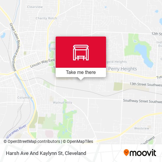Harsh Ave And Kaylynn St map