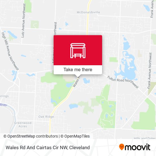 Wales Rd And Cairtas Cir NW map