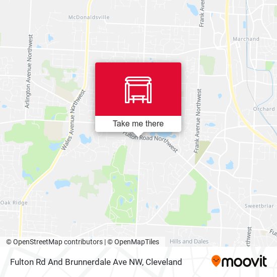 Mapa de Fulton Rd And Brunnerdale Ave NW