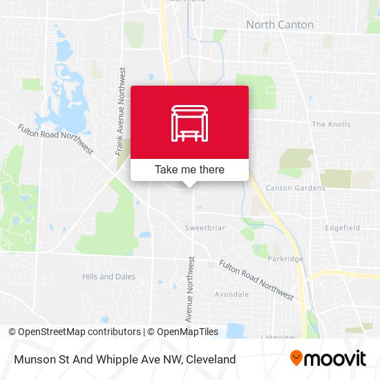 Mapa de Munson St And Whipple Ave NW