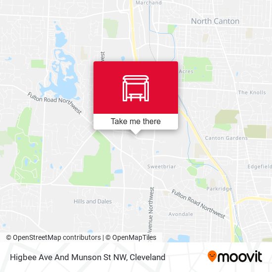 Higbee Ave And Munson St NW map