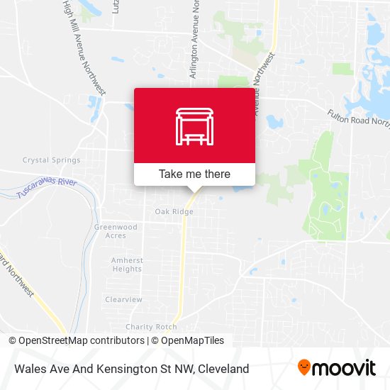 Mapa de Wales Ave And Kensington St NW