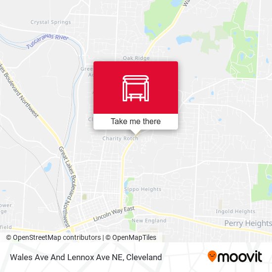 Wales Ave And Lennox Ave NE map