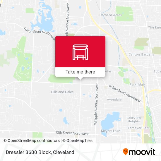 Dressler 3600 Block map