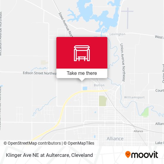 Mapa de Klinger Ave NE at Aultercare