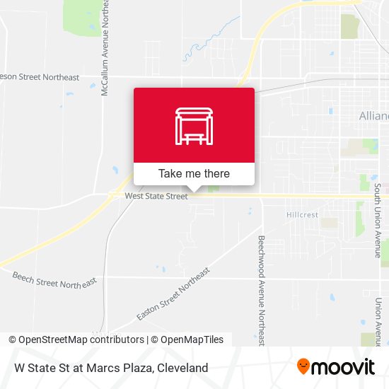 Mapa de W State St at Marcs Plaza