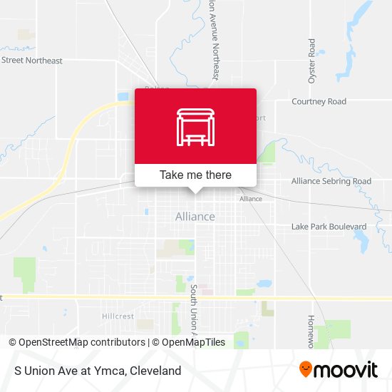 Mapa de S Union Ave at Ymca