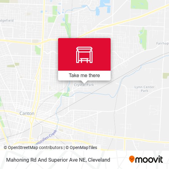 Mahoning Rd And Superior Ave NE map
