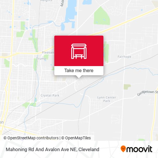 Mahoning Rd And Avalon Ave NE map