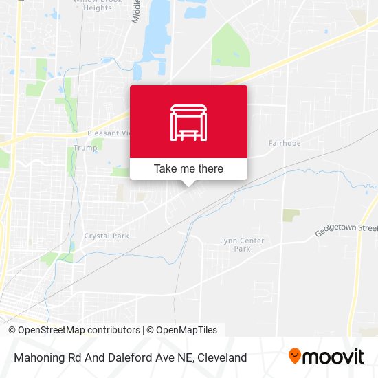Mapa de Mahoning Rd And Daleford Ave NE