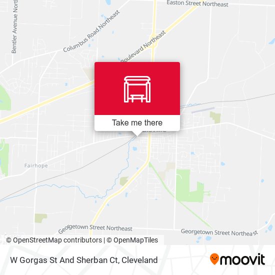 Mapa de W Gorgas St And Sherban Ct