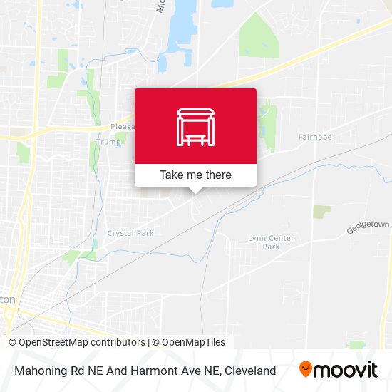 Mahoning Rd NE And Harmont Ave NE map