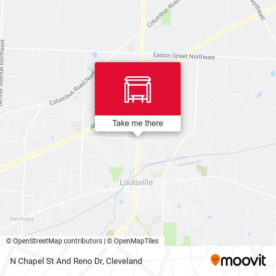 Mapa de N Chapel St And Reno Dr
