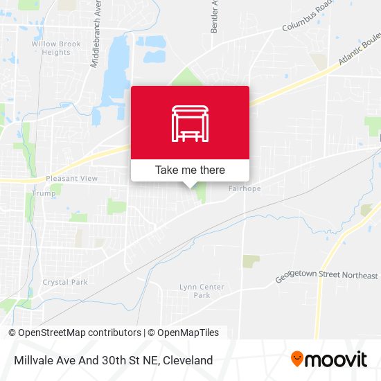 Mapa de Millvale Ave And 30th St NE