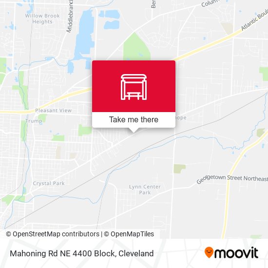 Mapa de Mahoning Rd NE 4400 Block