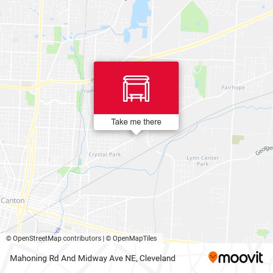 Mapa de Mahoning Rd And Midway Ave NE