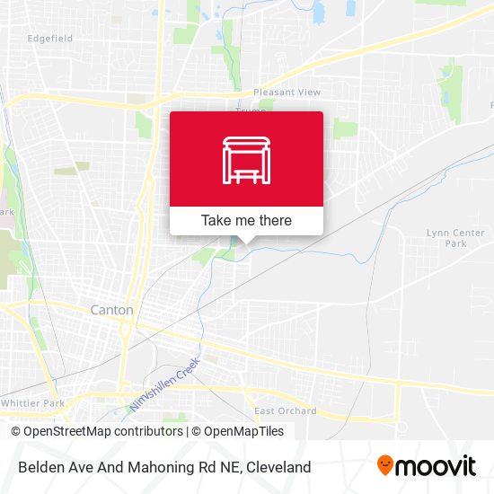 Mapa de Belden Ave And Mahoning Rd NE