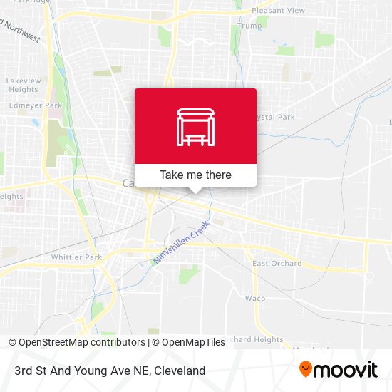 Mapa de 3rd St And Young Ave NE