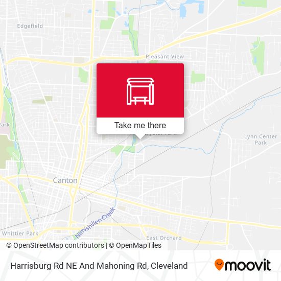 Harrisburg Rd NE And Mahoning Rd map