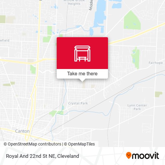 Royal And 22nd St NE map