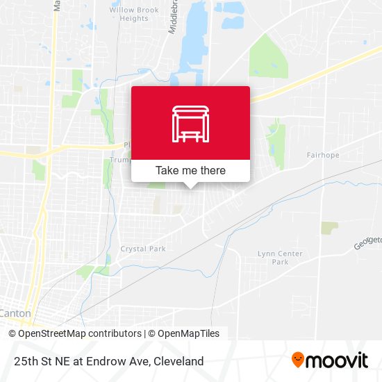 25th St NE at Endrow Ave map