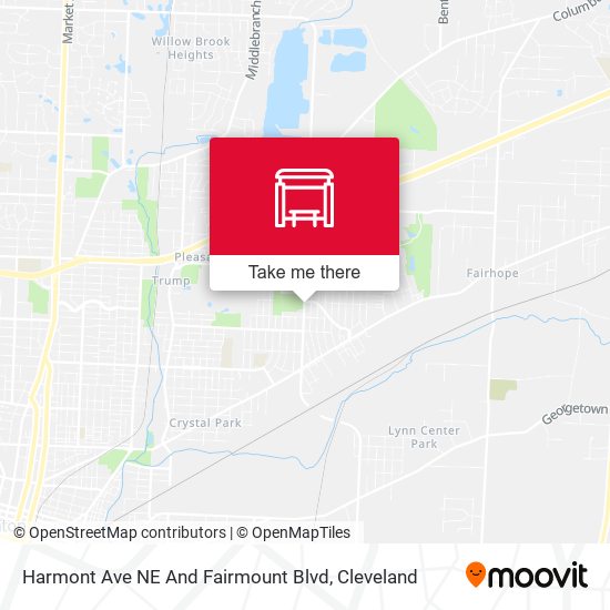 Mapa de Harmont Ave NE And Fairmount Blvd