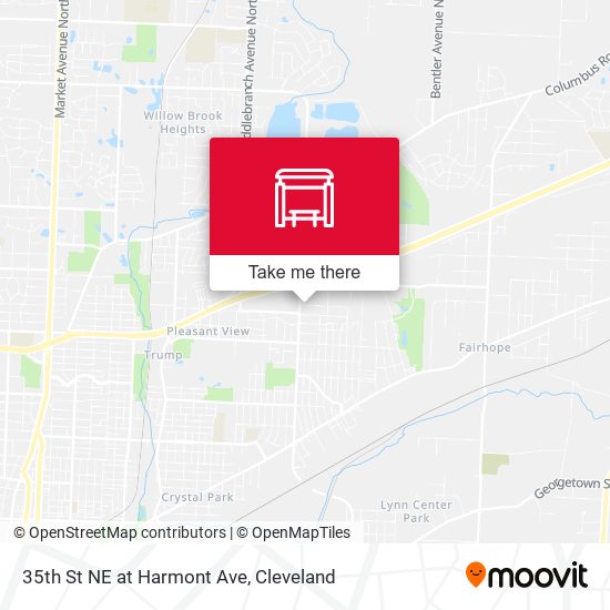 Mapa de 35th St NE at Harmont Ave