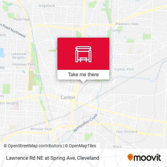 Lawrence Rd NE at Spring Ave map