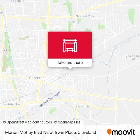 Mapa de Marion Motley Blvd NE at Irwin Place