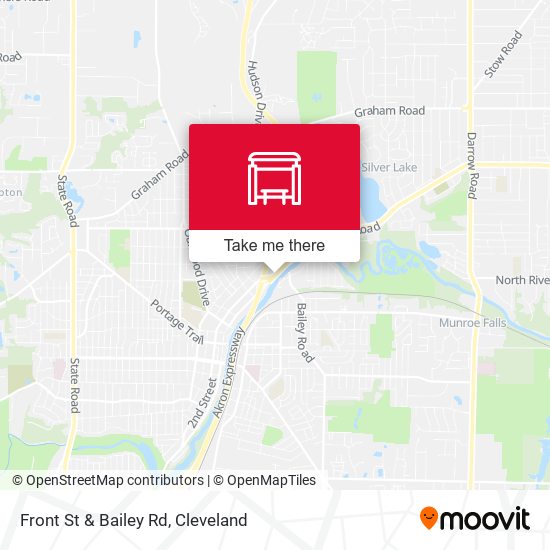 Front St & Bailey Rd map