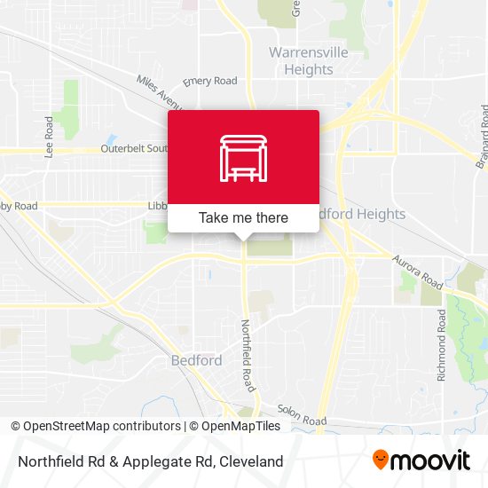 Mapa de Northfield Rd & Applegate Rd