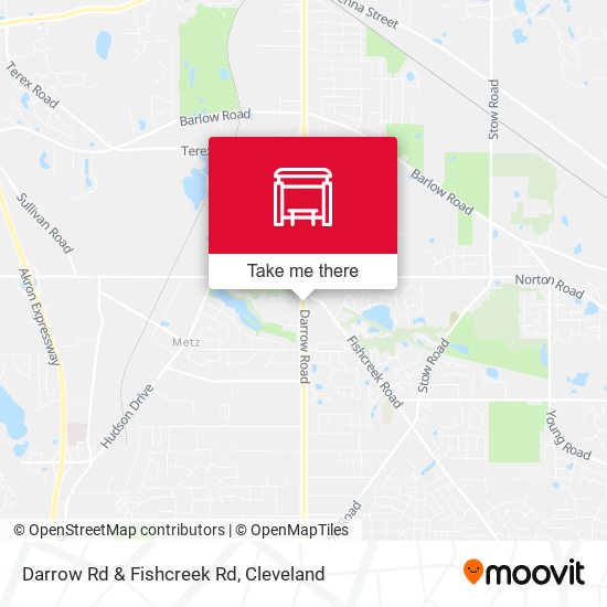 Mapa de Darrow Rd & Fishcreek Rd