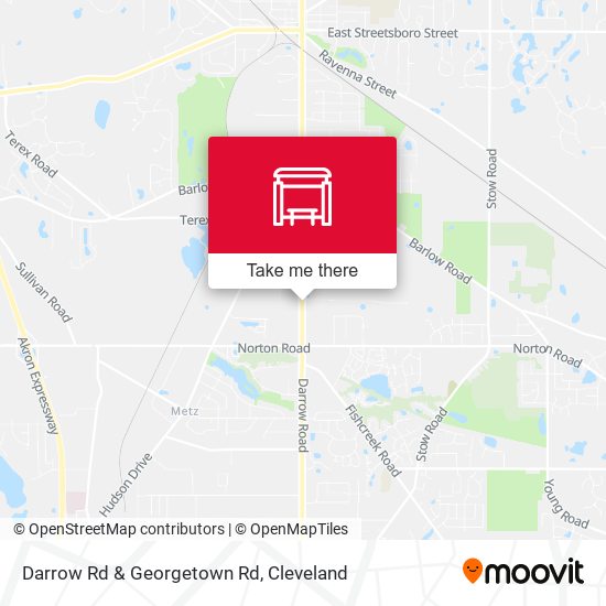 Mapa de Darrow Rd & Georgetown Rd