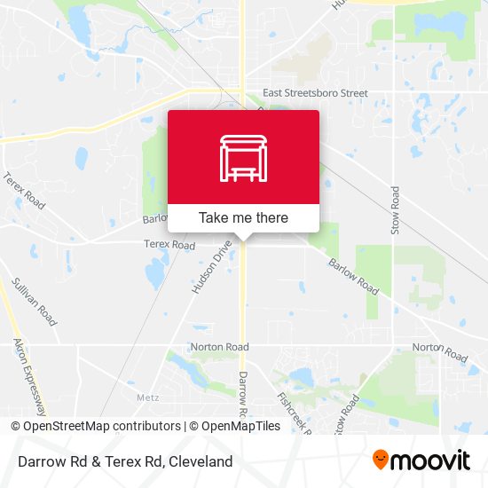 Darrow Rd & Terex Rd map