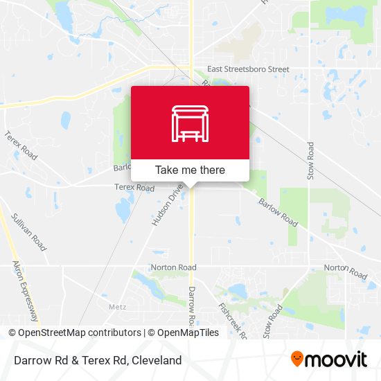 Darrow Rd & Terex Rd map