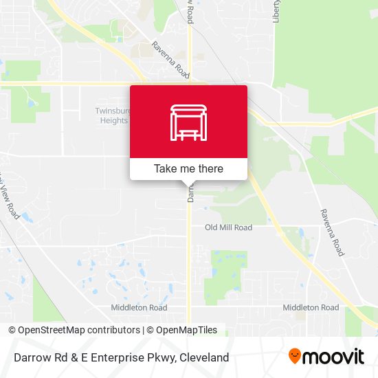 Mapa de Darrow Rd & E Enterprise Pkwy