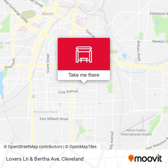 Mapa de Lovers Ln & Bertha Ave