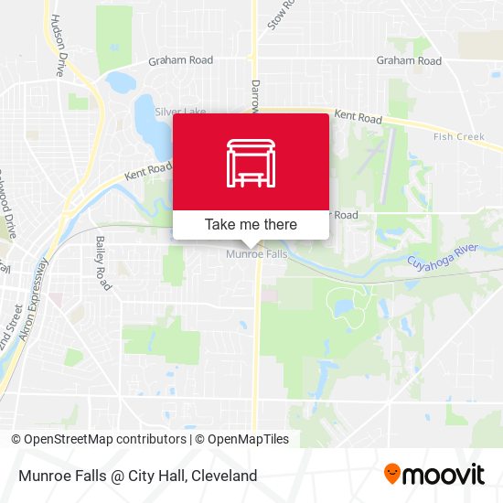 Munroe Falls @ City Hall map