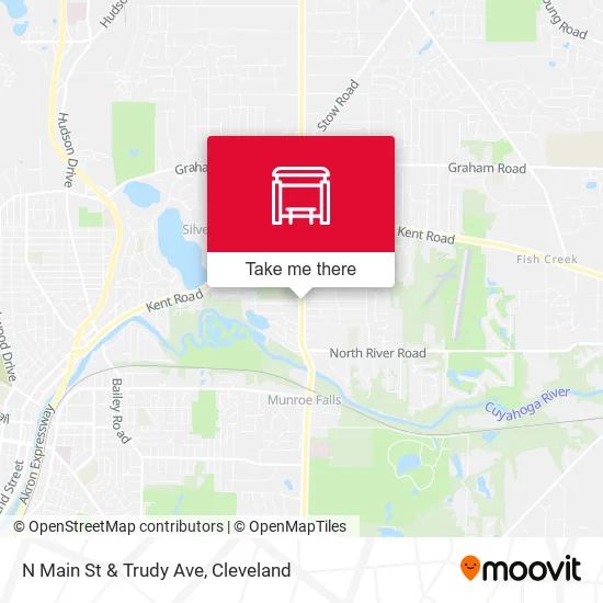 N Main St & Trudy Ave map