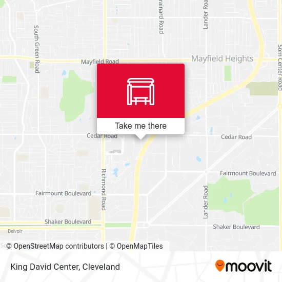 King David Center map