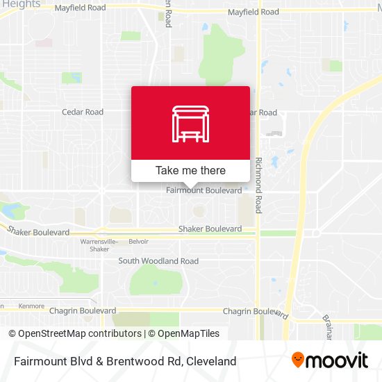 Mapa de Fairmount Blvd & Brentwood Rd