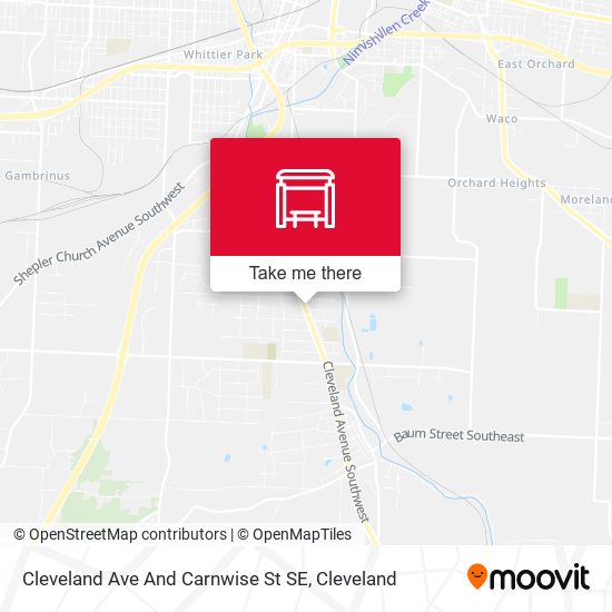 Cleveland Ave And Carnwise St SE map
