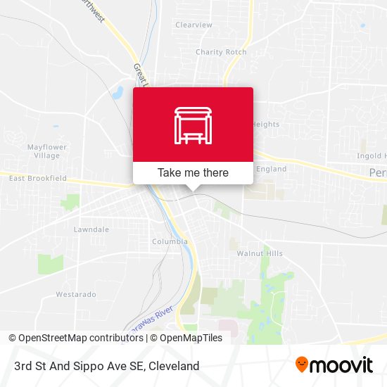 3rd St And Sippo Ave SE map