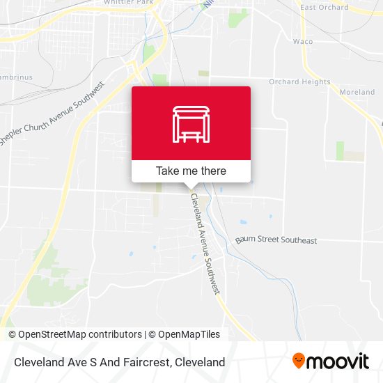 Cleveland Ave S And Faircrest map