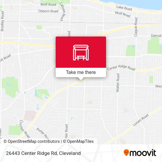 26443 Center Ridge Rd map